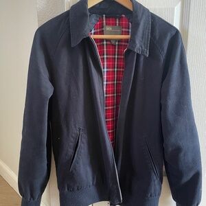 ASOS Navy Blue Harrington Jacket